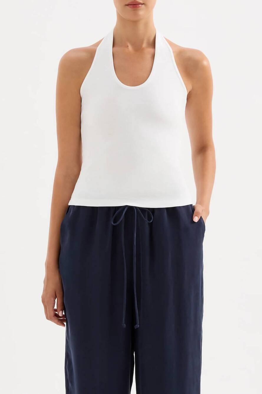 NEW NUDE LUCY gaia tank top in white